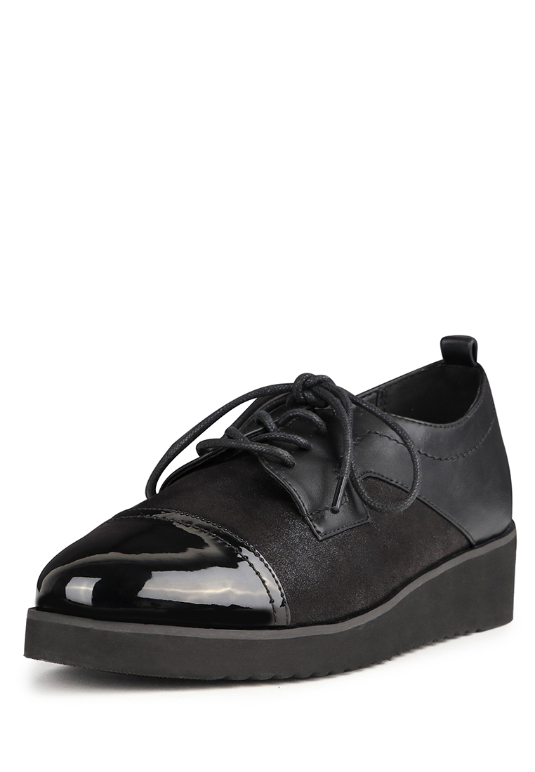 

Полуботинки женские T.Taccardi 710017801 черные 41 RU, Черный, 710017801