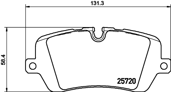 

Комплект тормозных колодок Hella 8DB355020361