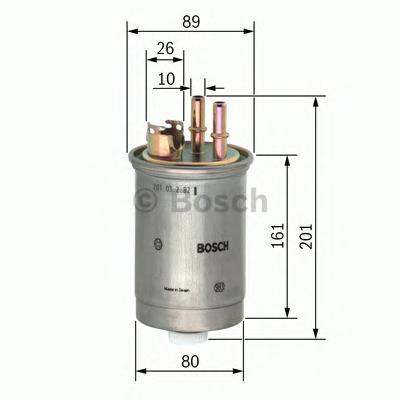 фото Фильтр топливный bosch 0450906376