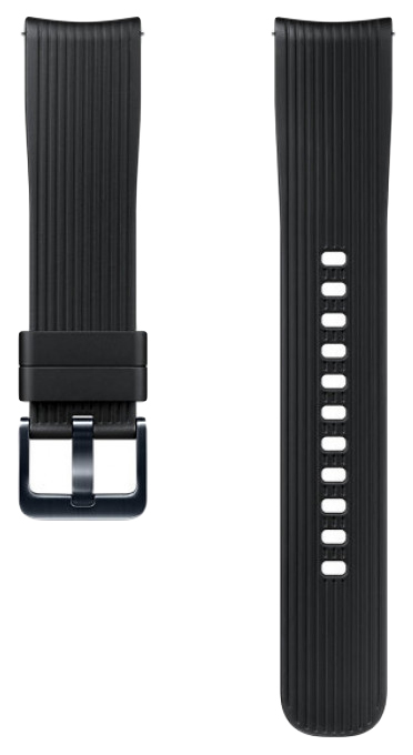 фото Ремешок для смарт-часов samsung для samsung galaxy watch 42 mm black (et-ysu81mbegru)