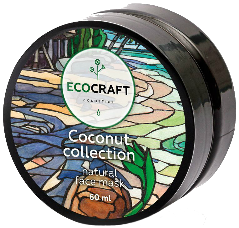 Купить Маска для лица Ecocraft Natural Face Mask Coconut collection 60 мл