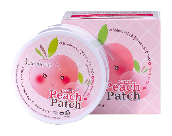 

Патчи для глаз L’arvore Hydrogel Eye & Cheek Petit Peach Patch 100 г