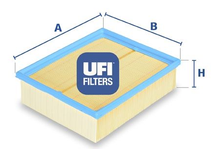 фото Фильтр воздушный двигателя ufi 30.109.00