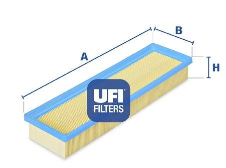 фото Фильтр воздушный двигателя ufi 30.262.00