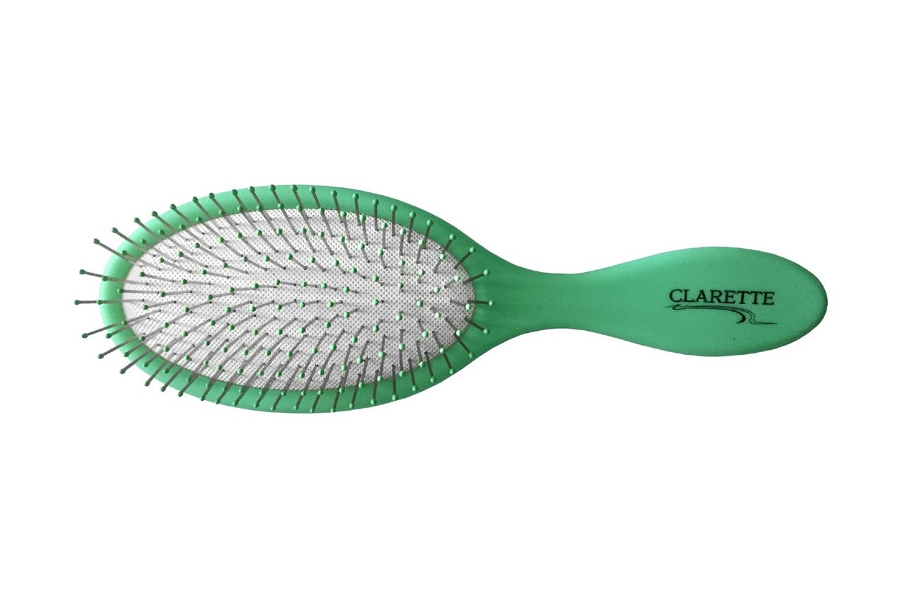 Купить Щетка для волос CLARETTE массажная большая с металлическими зубьями