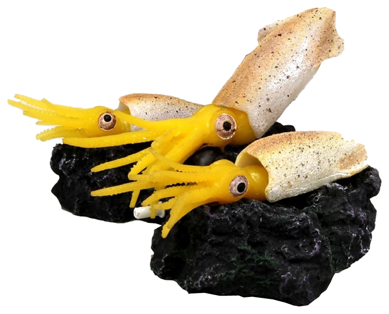 фото Распылитель для аквариума jbl actionair lucky calamari в виде декорации, пластик, резина