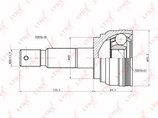 

Шрус LYNXauto CO-7536