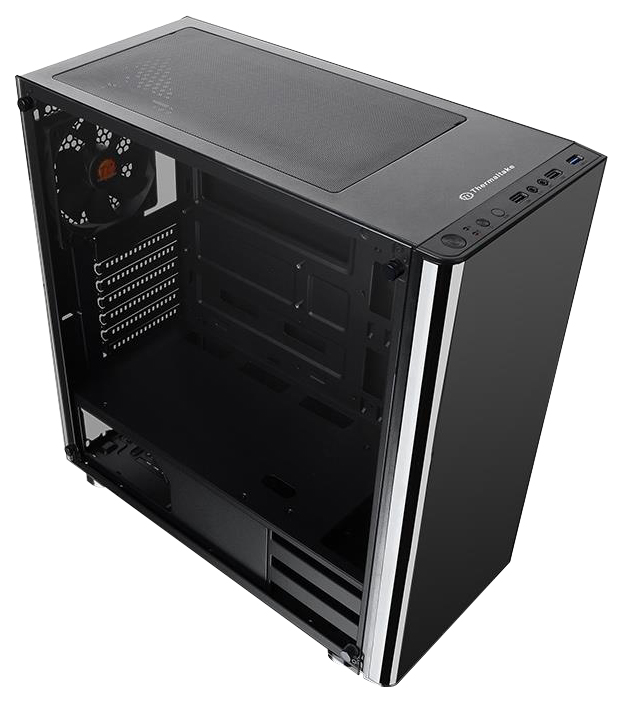 

Корпус компьютерный Thermaltake V200 TG (CA-1K8-00M1WN-00) Black, V200 TG