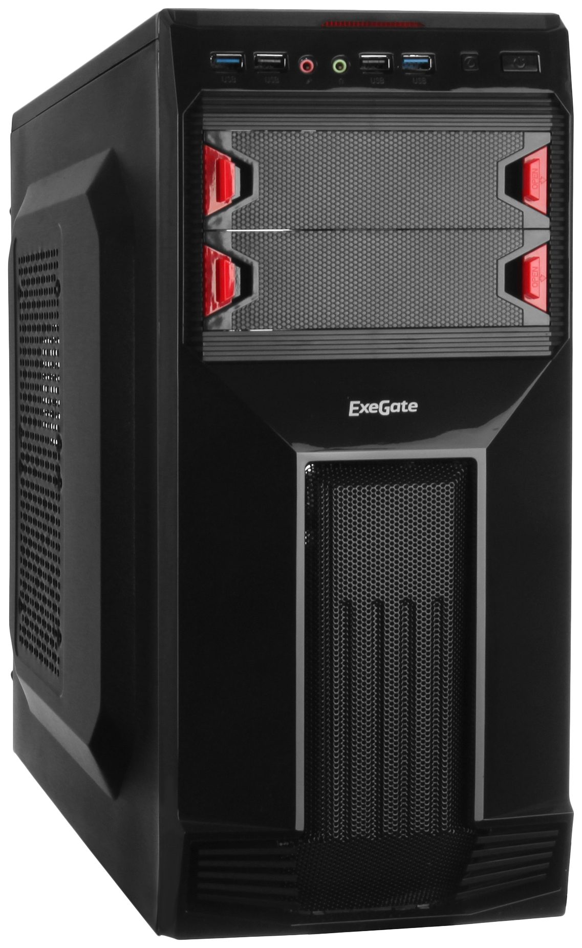 

Компьютерный корпус ExeGate AB-224U без БП black, AB-224U