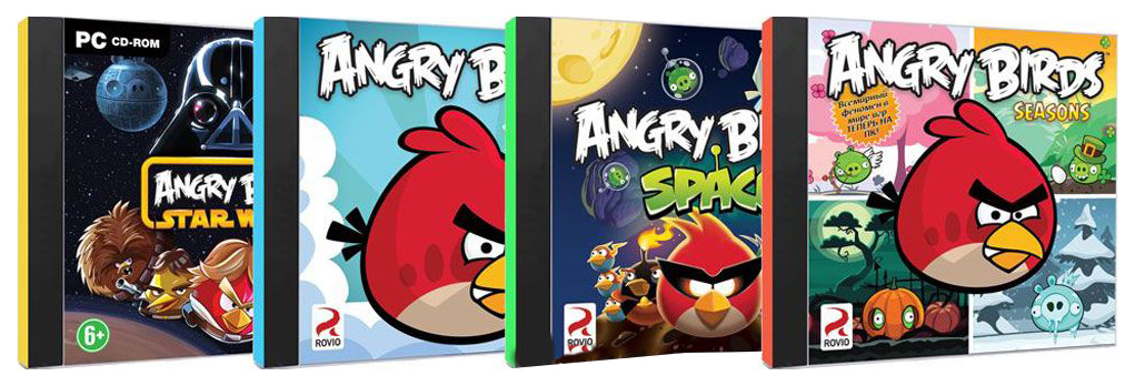 фото Игра angry birds золотая коллекция для pc rovio