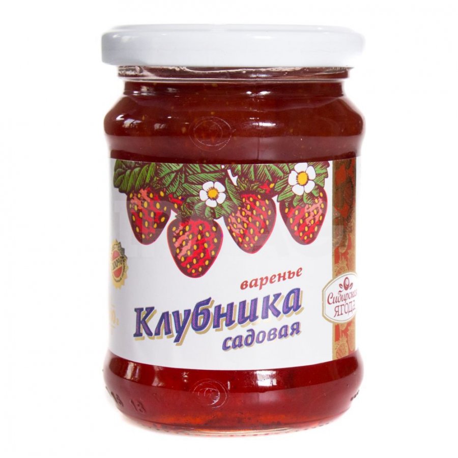 Варенье Ягода сибирская из клубники 300 г