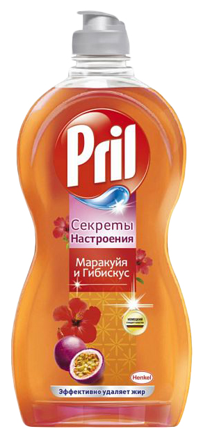 

Бальзам для мытья посуды Pril секреты настроения маракуйя и гибискус 450 мл