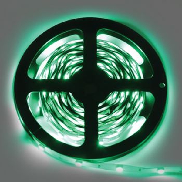 

Светодиодная лента Ecola Std 7,2W/M 30Led/M 12V Ip20 Зеленый 5М Smd5050 S2Lg07Esb