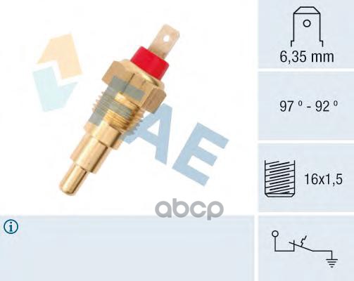 

Датчик включения вентилятора FAE 37610