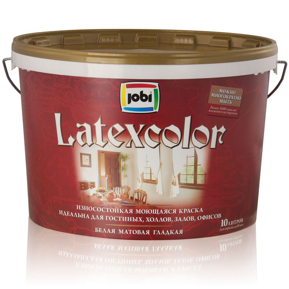 Краска Jobi Latexcolor, база A, 5 л