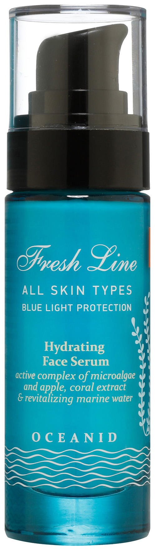 фото Сыворотка для лица fresh line oceanid hydrating face serum 30 мл