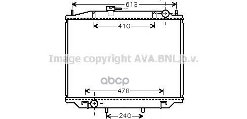 

Радиатор охлаждения AVA QUALITY COOLING DN2300