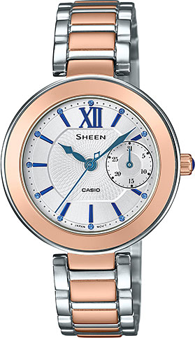 фото Наручные часы кварцевые женские casio sheen she-3050sg-7a