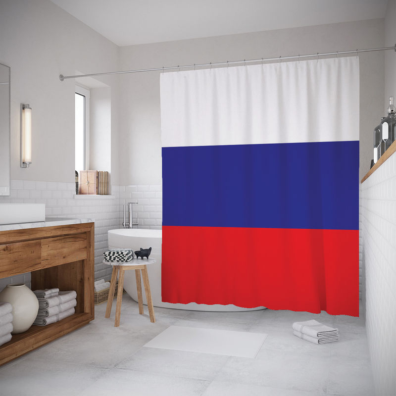 

Штора для ванной JoyArty «Российский флаг» 180x200 см