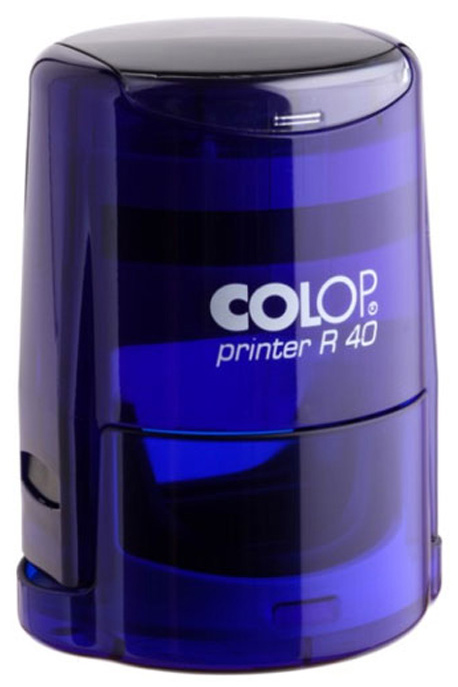 

Оснастка для печати Colop Printer R40 Cover. Цвет корпуса: индиго.