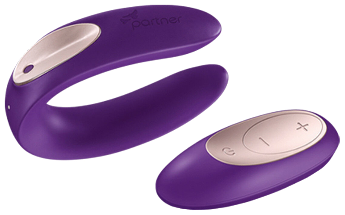 фото Вибромассажёр partner plus remote от satisfyer, 8,8 см