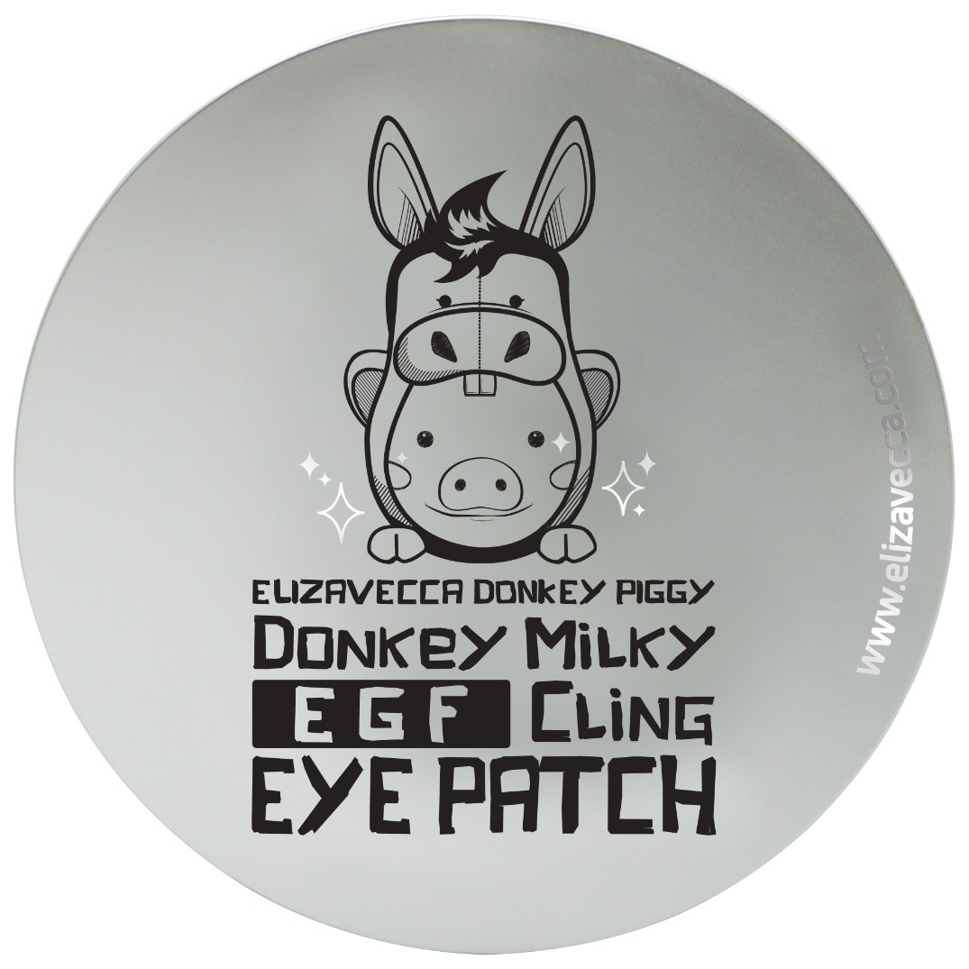 Патчи для глаз Elizavecca Donkey Piggy Milky EGF Сling Eye Patch 60 шт