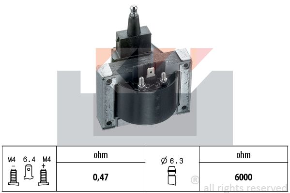 

Катушка зажигания KW 470 107