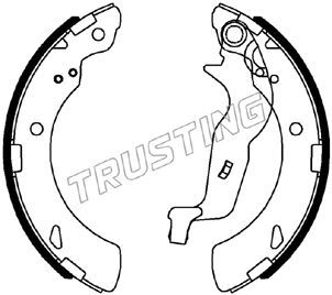 Комплект тормозных колодок TRUSTING 044.029