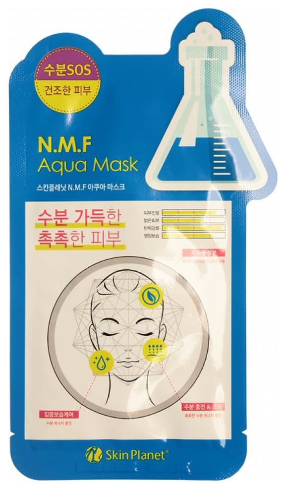 

Маска для лица Mijin Uniquleen N.M.F. Aqua Filler Mask 26 г