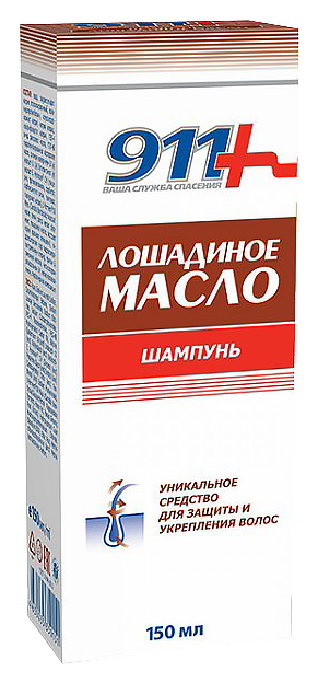 Шампунь 911 Лошадиное масло для всех типов волос 150 мл  - купить