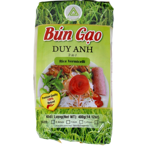 

Рисовая вермишель 0.8 мм Duy Anh 400 г