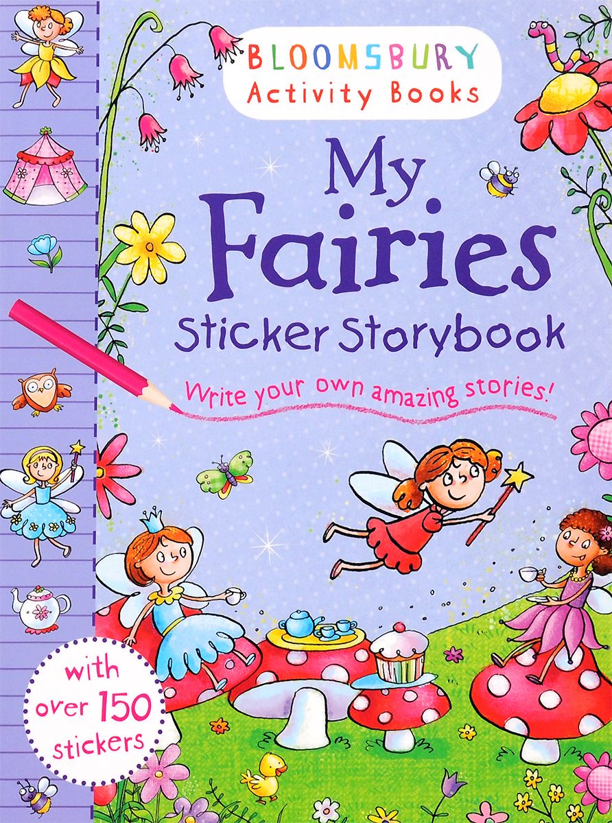 фото My fairies sticker storybook bloomsbury publishing