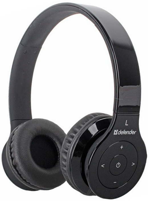 фото Беспроводные наушники defender freemotion b701 black