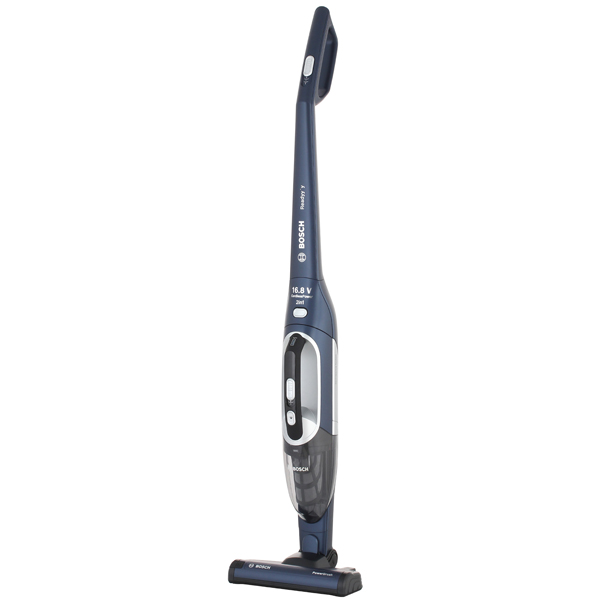 фото Вертикальный пылесос bosch ready bbh216rb3 blue