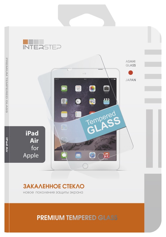 Защитное стекло InterStep для Apple iPad Air