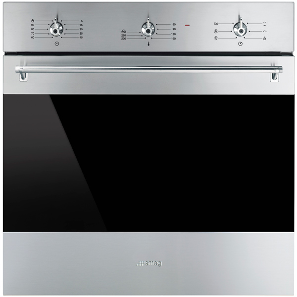 Встраиваемый электрический духовой шкаф Smeg SF6381X Silver