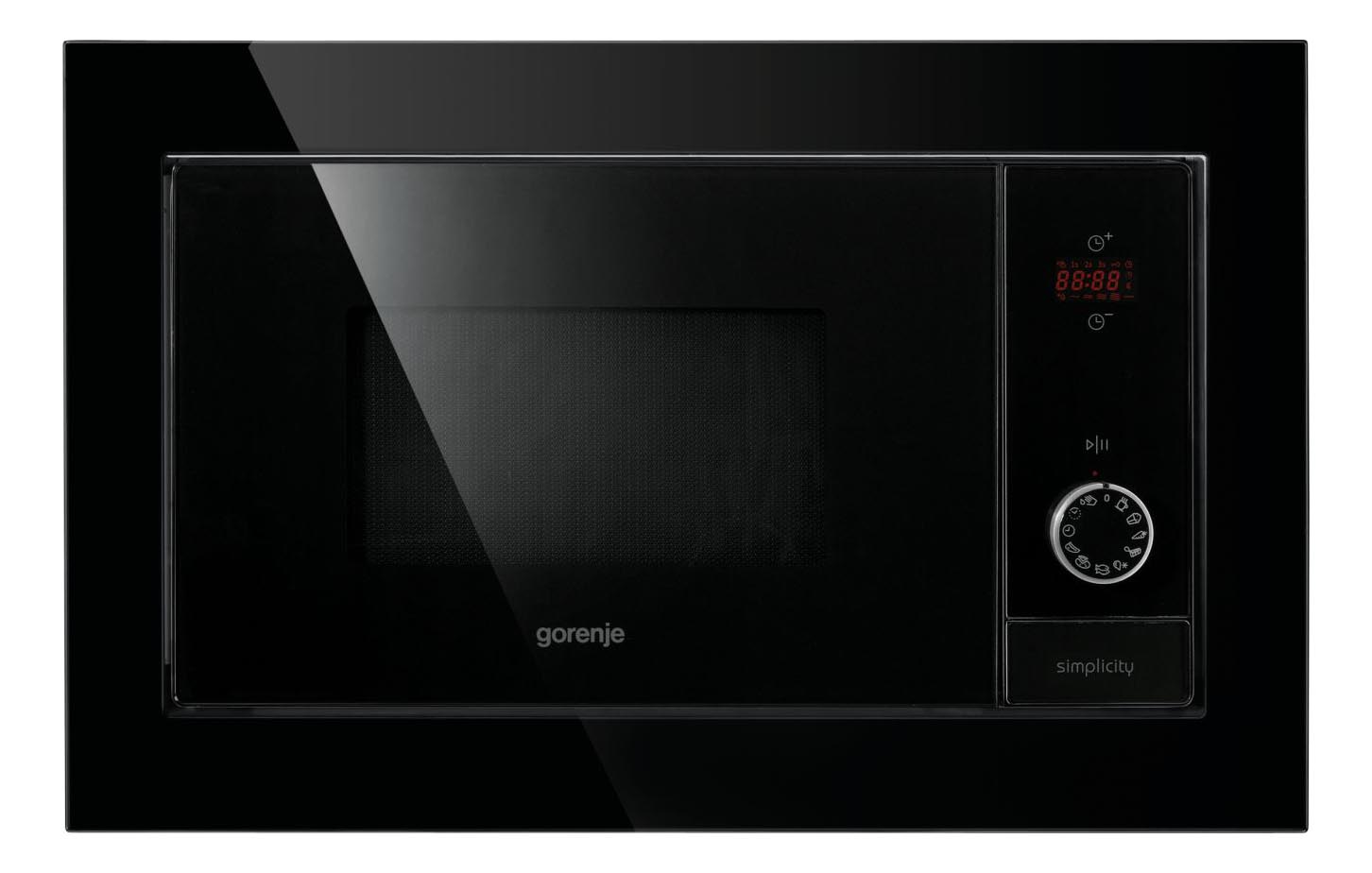 фото Встраиваемая микроволновая печь gorenje bm6240sy2b black