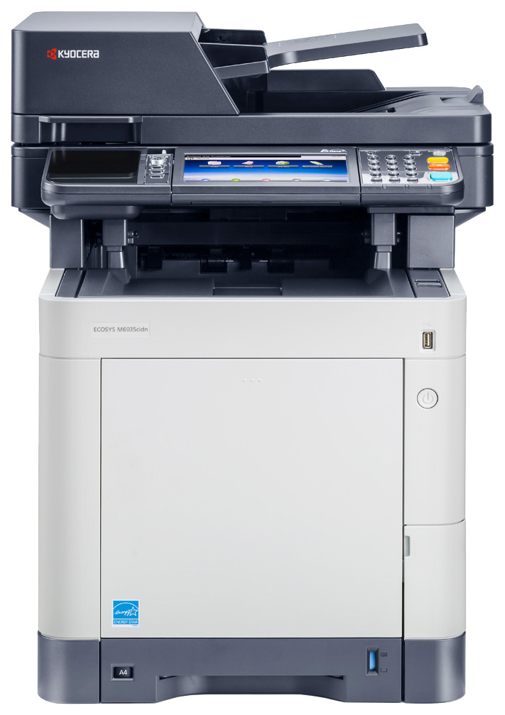 фото Лазерное мфу kyocera ecosys m6035cidn