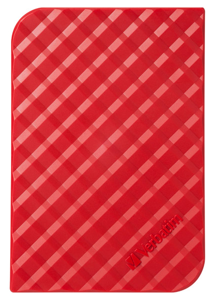 фото Внешний диск hdd verbatim store 'n' go style 1tb red (53203)