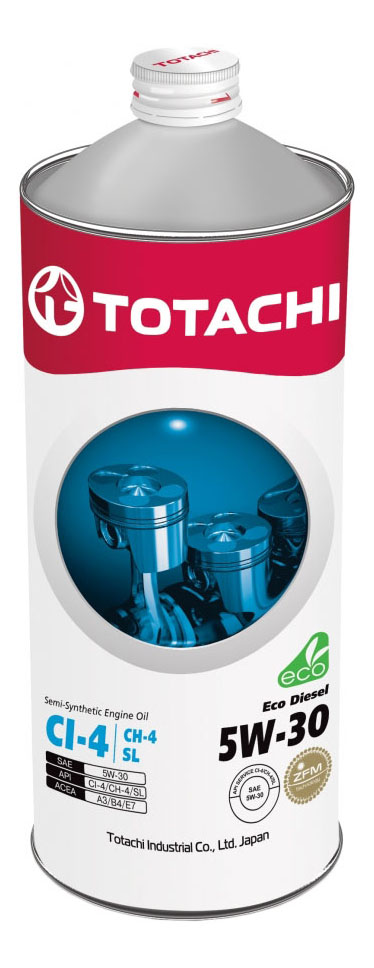 фото Моторное масло totachi eco diesel semi-synthetic 5w-30 1л