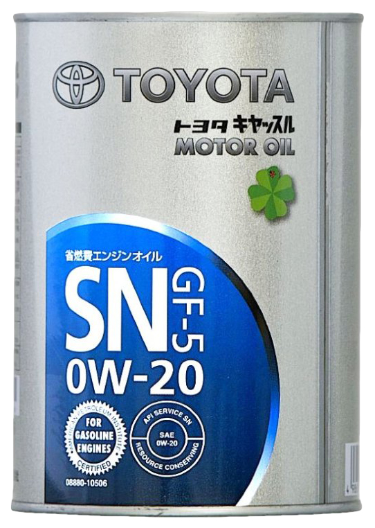 

Моторное масло Toyota Motor Oil GF-5 SN 0W20 1 л, Motor Oil GF-5 SN