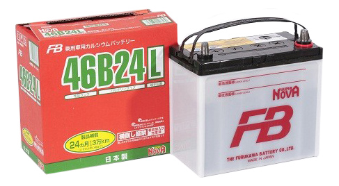 фото Аккумулятор автомобильный furukawa battery super nova 46b24r 45 ач