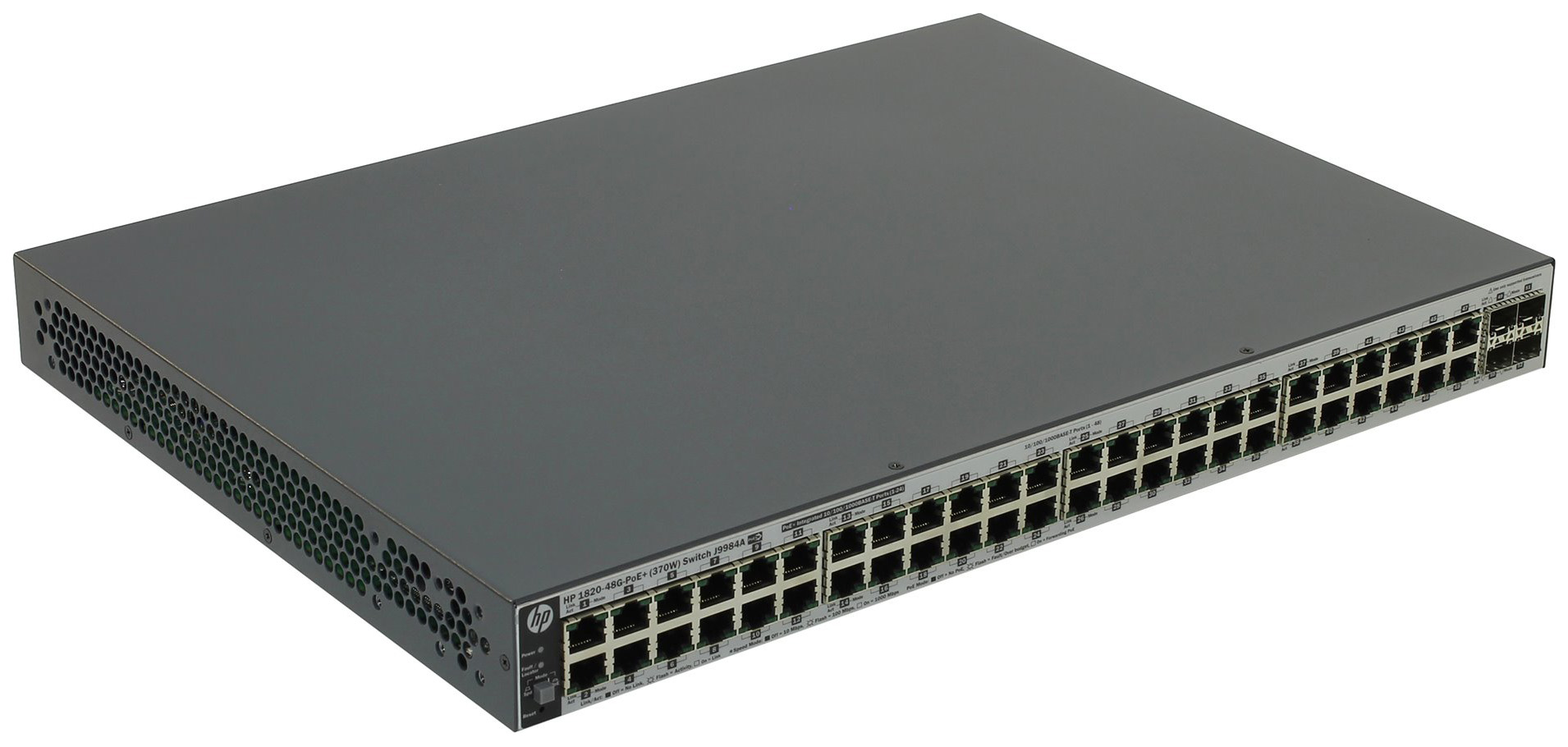 

Коммутатор HP 1820-48G-PoE+ J9984A Grey, 1820-48G-PoE+