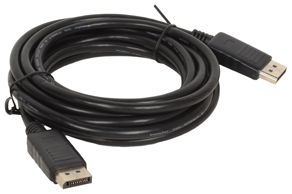 фото Кабель vcom displayport-displayport, m-m 3м black (cg590-3m)