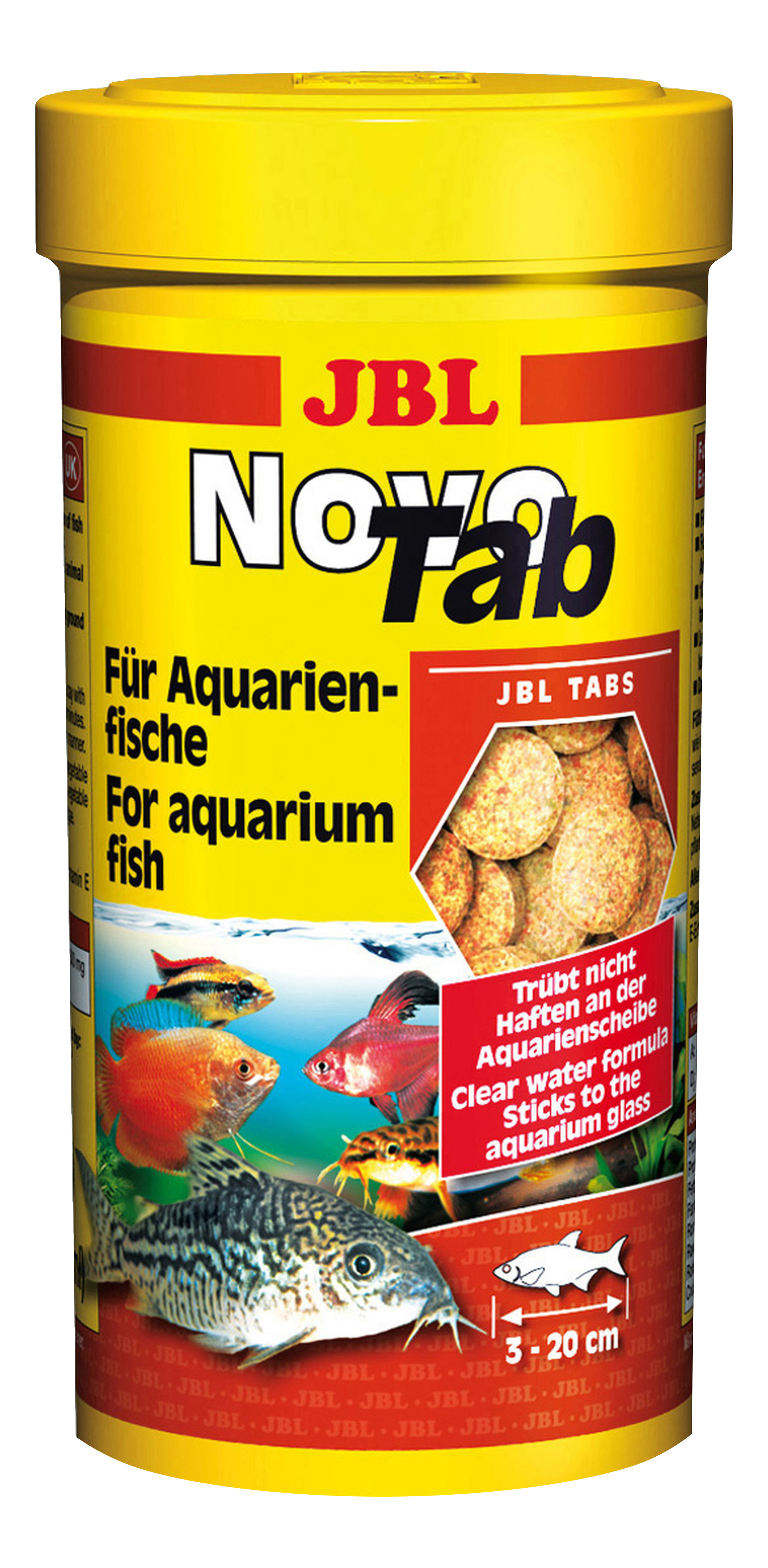 фото Корм для аквариумных рыб jbl novotab, таблетки, 250 мл