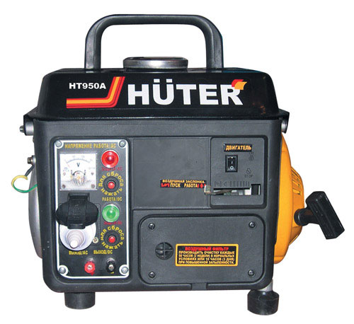 фото Бензиновый генератор huter ht950a