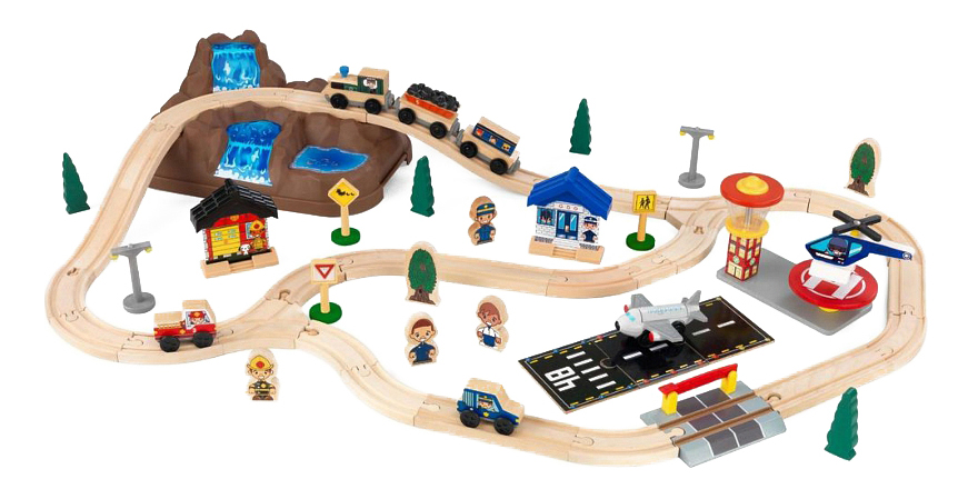 фото Игровой набор kidkraft железная дорога горная вершина