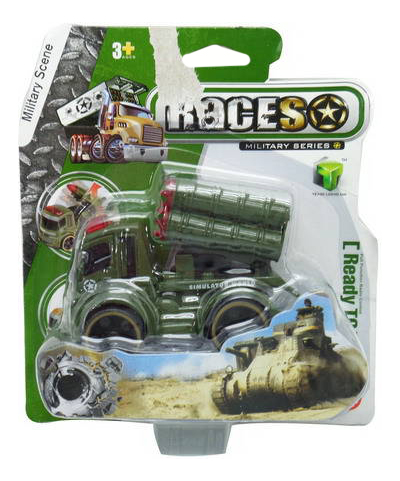 фото Военный джип junfa toys races с ракетной установкой