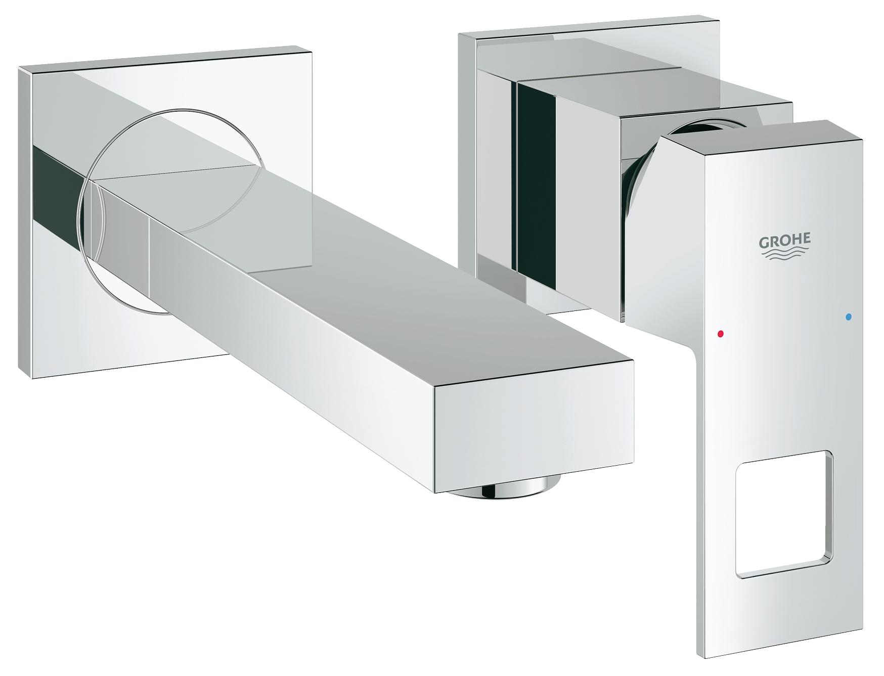 фото Внешняя часть смесителя для встраиваемой системы grohe eurocube 19895000 хром