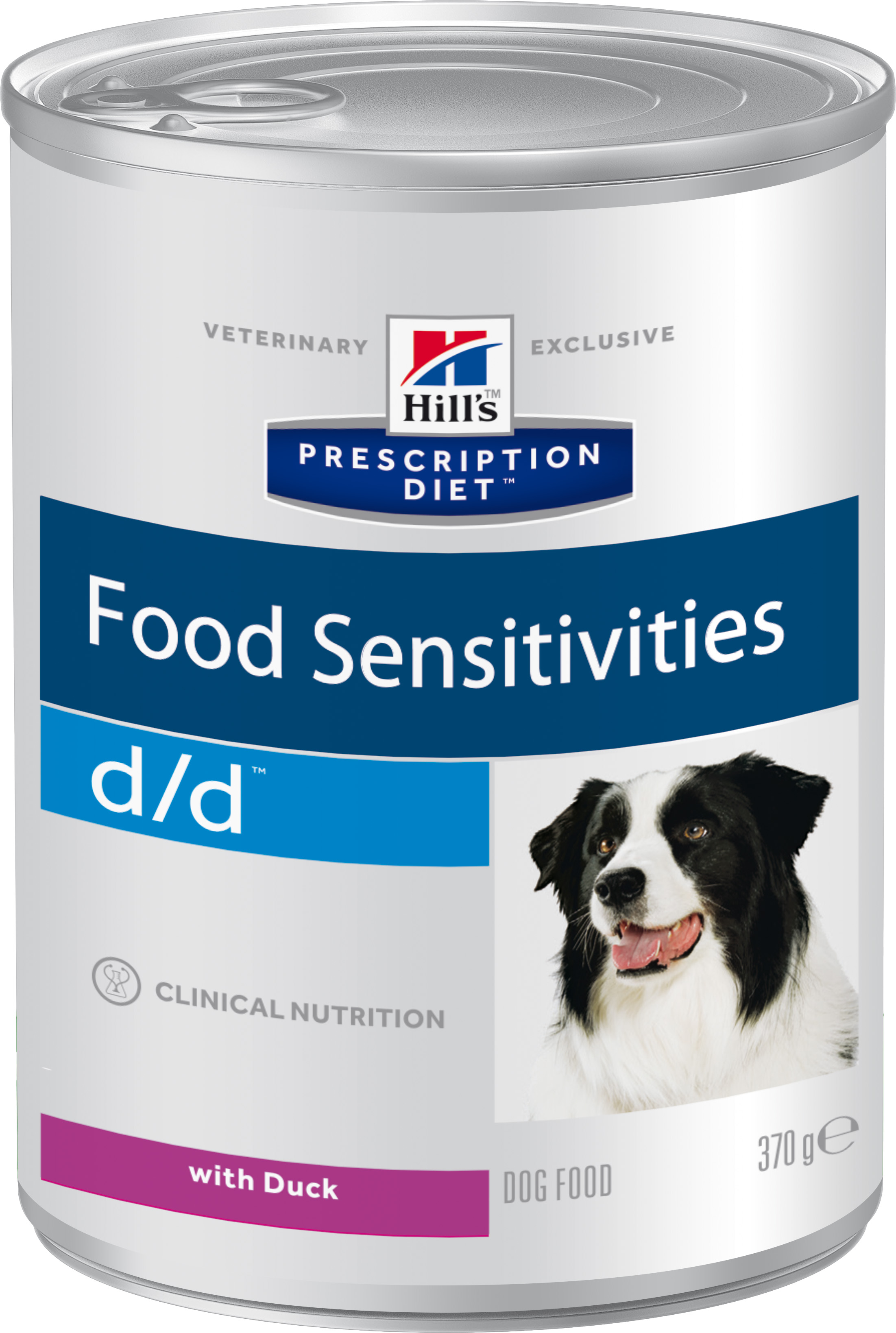 фото Консервы для собак hill's prescription diet food sensitivities d/d, утка, 370г